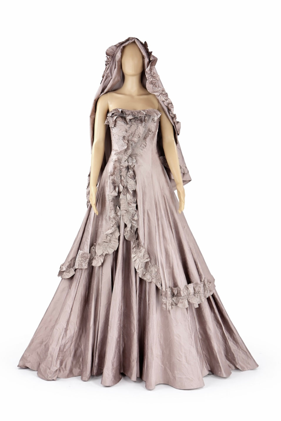 Christian Lacroix 90s couture atelier dress